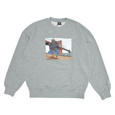 FIRST DOWN &times; RISA ATTITUDE Spread Love Crewneck Sweat画像