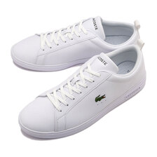 LACOSTE COURT BASE 224 1 SMA WHT/WHT 48SMA0112-21G画像