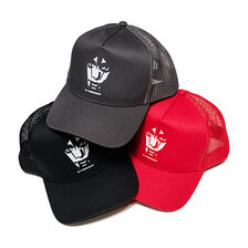 W by VIRGOwearworks Face logo Mesh cap W-GD-009画像