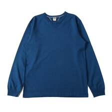 BARNS "STANDARD" COZUN 両Vガゼット クルーネック ロング Tシャツ 24A/W Seasonal Color BR-3043LTD-24画像