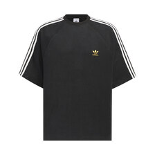 adidas Originals SST TEE TERRY BLACK/GOLDMT JX8977画像