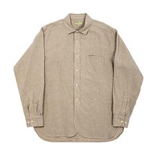 Workers Square Collar Shirt Linen画像