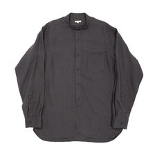 Workers Band Collar Shirt Linen画像