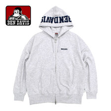 BEN DAVIS Header Full Zip Hoodie C-25380035画像