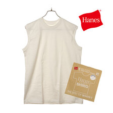Hanes T-SHIRTS SHIRO HM3-B201画像