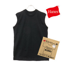 Hanes T-SHIRTS KURO HM3-B202画像