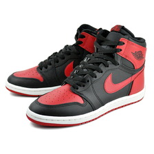 NIKE AIR JORDAN 1 HIGH 85 BRED blk/varsity red-wht HV6674-067画像