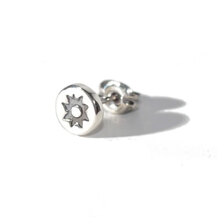 VIVIFY Stamped Circle Pierce 太陽 VFP-241画像