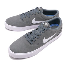 NIKE CHARGE SUEDE COOL-GREY/WHITE-COOL-GREY-WHT IB2750-004画像