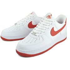 NIKE AIR FORCE 1 07 wht/dragon red-wht FJ4146-106画像