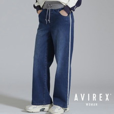 AVIREX WAIST RIB DENIM PANTS 7835111602画像