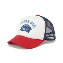 AVIREX VARSITY RADIO MOTIF MESH CAP 7835174010画像