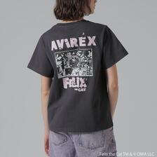 AVIREX &times; FELIX "COMICS" T-SHIRT 7835135610画像
