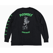 DC SHOES Skate Skull L/S Tee DLT251085画像