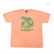 STUDIO D'ARTISAN USA COTTON PRINT T-SHIRT - CHAMPIONSHIP - 8163A画像