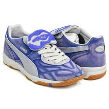 PUMA KING INDOOR KIDSUPER DART BLUE - GRAY FOG 401180-01画像