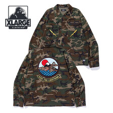 X-LARGE RIPSTOP MILITARY SHIRT 101251014001画像