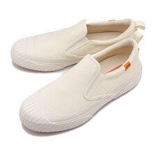 UNIVERSAL OVERALL スリッポン スニーカー オフホワイト UO12005画像