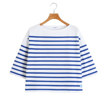 Orcival BOAT NECK HALF SLEEVE P.O. 6839画像