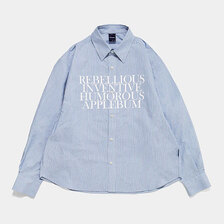 APPLEBUM &rdquo;Philosophy&rdquo; Oversize Print L/S Shirt 2520214画像