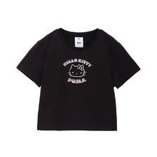 PUMA HELLO KITTY AND FRIENDS GRAPHIC BABY S/S TEE BLACK 631613-01画像