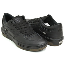 VANS ROWAN 2 LEATHER BLACK VN000D3SBLK画像