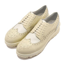 TRAVEL SHOES by chausser Active Wing tip shoes CRM/WHC TRA-027画像