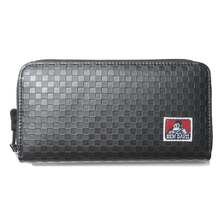 BEN DAVIS LONG WALLET Checker Emboss BDW-9194V1画像