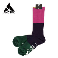 ANDSOX SUPPORT PILE CREW PARETTO画像