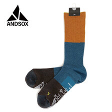 ANDSOX SUPPORT PILE CREW RETORO画像
