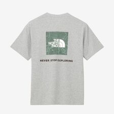 THE NORTH FACE Back Square Traverse Logo S/S Tee NT32543画像