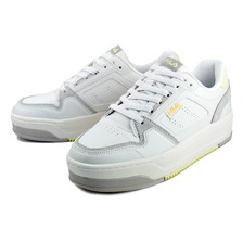 FILA COURT FEATHERY BLANC DE BLANC/SILVER CLOUD/YELLOW USS25020-007画像