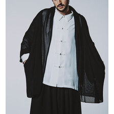 NO ID. . BLACK KIMONOガウン 456010-203K画像