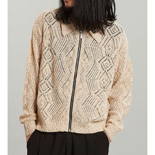 NO ID. シアーニットZIPシャツBLZ 856010-207K画像