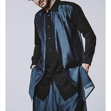 NO ID. BLACK シアーレイヤードロングSH 456006-216S画像