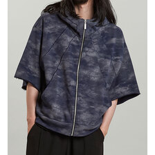 NO ID. ハーフスリーブZIPパーカ 856006-223T画像