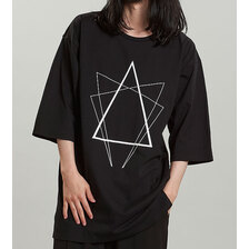 NO ID. BLACK ジオメトリックプリントBIG-T 456006-230T画像