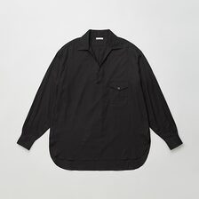 ULTERIOR POWDERY SOFT TWILL SKIPPER SHIRT ULSH54-KA195-B画像
