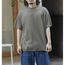 INTERIM EXTRA FINE MERINO WOOL JERSEY S/S TEE IT25S151画像