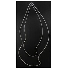 INTERIM TAXCO SILVER VENETIAN PAIR NECKLACE IT25S359画像