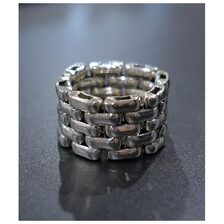 INTERIM TAXCO SILVER 3&times;2 RING IT25S383画像