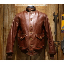 COLIMBO HUNTING GOODS AIR SERVICE JACKET MODEL NO.7 U.S.ARMY AIR CORPS A-1 JACKET ZZ-0158画像