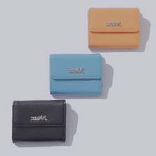 X-girl FAUX LEATHER MINI WALLET 105251054004画像