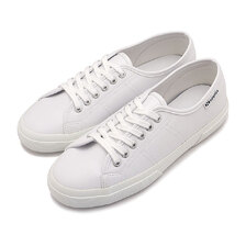 SUPERGA 3750 VEGAN TUMBLED MATERIAL LEGGERA WHITE 5S1138LW画像