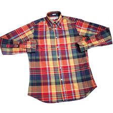 INDIVIDUALIZED SHIRTS L/S STANDARD FIT MADRAS PLAID B.D. SHIRTS画像