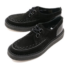 GEORGE COX HATTON BLACK-SUEDE 03-001-D-090B画像