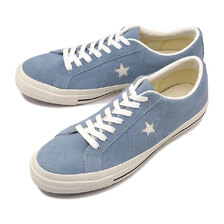 CONVERSE ONE STAR SUEDE LIGHT-BLUE 35200863画像