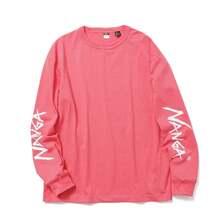 NANGA ECO HYBRID SLV LOGO L/S TEE N2500-1L030A画像