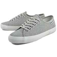 SUPERGA 3750 JERSEY LAME LEGGERA GREY SILVER S4135ZW-031画像