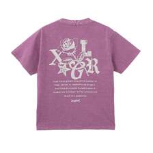 X-girl ROSE LOGO FADED S/S TEE 105251011016画像